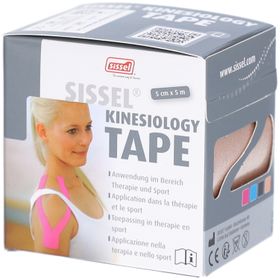 Sissel Bande Kinesiology Tape 5 cm x 5 m Beige