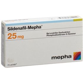 SILDENAFIL Mepha Filmtabl 25 mg SDO