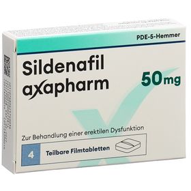 SILDENAFIL Axapharm Filmtabl 50 mg SDO