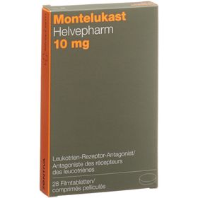 MONTELUKAST Helvepharm Filmtabl 10 mg SDO