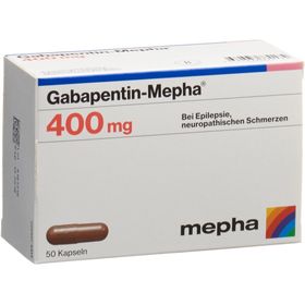 GABAPENTIN Mepha Kaps 400 mg SDO