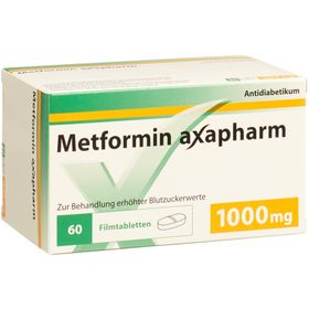METFORMIN Axapharm Filmtabl 1000 mg SDO