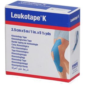 Leukotape® K 2,5 cm x 5 m Bleu