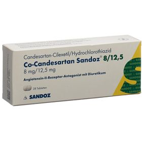 CO-CANDESARTAN Sandoz Tabl 8/12.5 mg SDO
