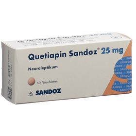 QUETIAPIN Sandoz Filmtabl 25 mg SDO