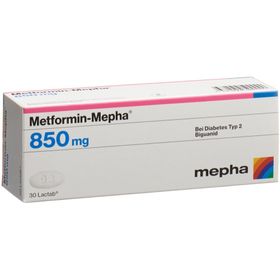 METFORMIN Mepha Filmtabl 850 mg SDO