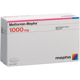 METFORMIN Mepha Filmtabl 1000 mg SDO
