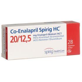CO-ENALAPRIL Spirig HC Tabl 20/12.5 mg SDO