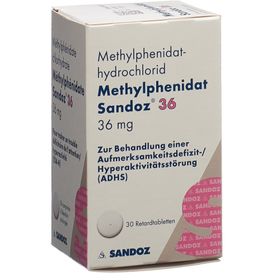 METHYLPHENIDAT Sandoz Ret Tabl 36 mg SDO