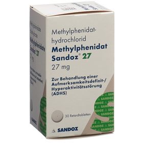 METHYLPHENIDAT Sandoz Ret Tabl 27 mg SDO