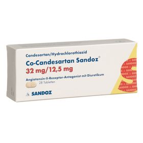 CO-CANDESARTAN Sandoz Tabl 32/12.5 mg SDO