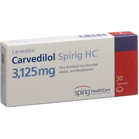 CARVEDILOL Spirig HC Tabl 3.125 mg SDO