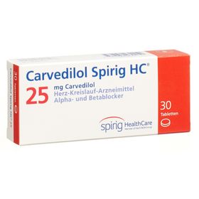 CARVEDILOL Spirig HC Tabl 25 mg SDO