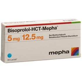 BISOPROLOL-HCT Mepha Lactab 5/12.5 mg SDO