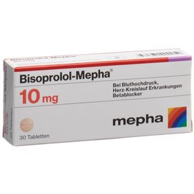 BISOPROLOL Mepha Tabl 10 mg SDO