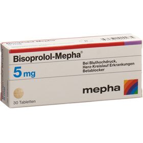 BISOPROLOL Mepha Tabl 5 mg SDO