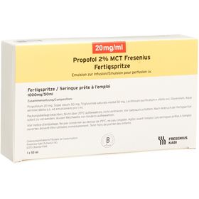 PROPOFOL 2% MCT Fresenius 1 g/50ml Fertspr