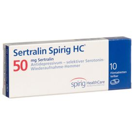 SERTRALIN Spirig HC Filmtabl 50 mg SDO