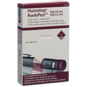 HUMALOG KwikPen Inj Lös 100 IE/ml SDO