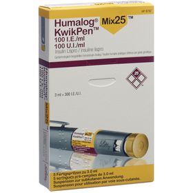 HUMALOG Mix 25 KwikPen 100 IE/ml SDO