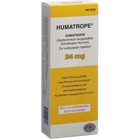 HUMATROPE Trockensub 24 mg c Solv SDO