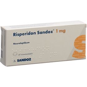 RISPERIDON Sandoz Schmelztabl 1 mg SDO