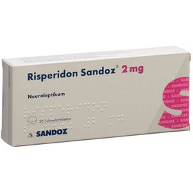 RISPERIDON Sandoz Schmelztabl 2 mg SDO