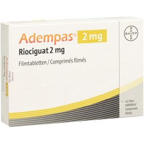 ADEMPAS Filmtabl 2 mg SDO