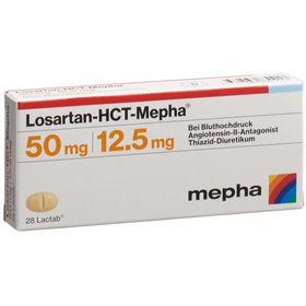 LOSARTAN-HCT Mepha Lactab 50/12.5mg SDO