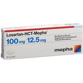 LOSARTAN-HCT Mepha Lactab 100/12.5mg SDO