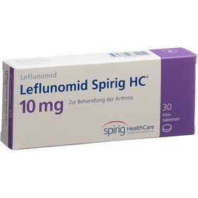 LEFLUNOMID Spirig HC Filmtabl 10 mg SDO