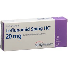 LEFLUNOMID Spirig HC Filmtabl 20 mg SDO