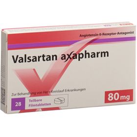 VALSARTAN axapharm Filmtabl 80 mg SDO