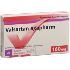 VALSARTAN axapharm Filmtabl 160 mg SDO