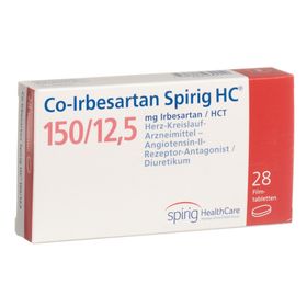 CO-IRBESARTAN Spirig HC Filmtabl 150/12.5mg SDO