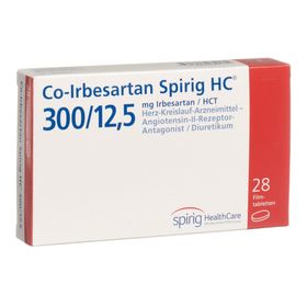 CO-IRBESARTAN Spirig HC Filmtabl 300/12.5mg SDO