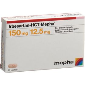 IRBESARTAN-HCT Mepha Filmtabl 150/12.5 SDO