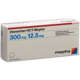 IRBESARTAN-HCT Mepha Filmtabl 300/12.5 SDO