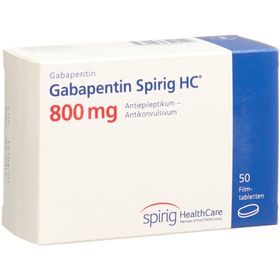 GABAPENTIN Spirig HC Filmtabl 800 mg SDO