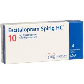 ESCITALOPRAM Spirig HC Filmtabl 10 mg SDO