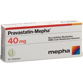 PRAVASTATIN Mepha Tabl 40 mg SDO