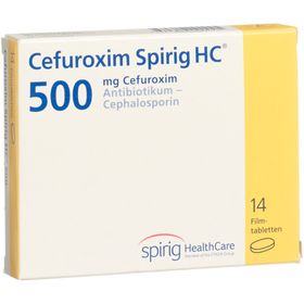 CEFUROXIM Spirig HC Filmtabl 500 mg SDO