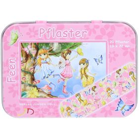 JÜRGEN DOLL Pansement Enfant - Boîte métal fée - 19 x 72 mm