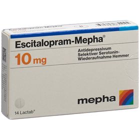 ESCITALOPRAM Mepha Lactab 10 mg SDO