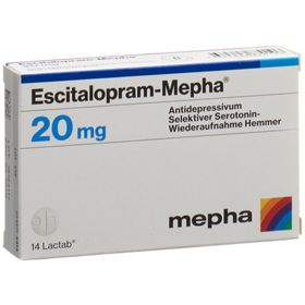 ESCITALOPRAM Mepha Lactab 20 mg SDO