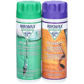 Nikwax® Tech Wash + TX.Direct Imprägnier-Set für Funktionskleidung