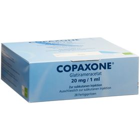 COPAXONE Inj Lös 20 mg/ml Fertspr SDO