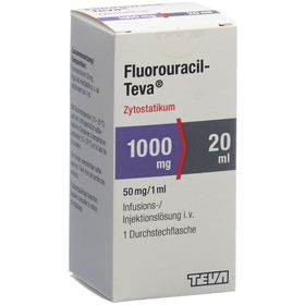 FLUOROURACIL Teva 1000 mg/20ml SDO