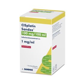 CISPLATIN Sandoz 100 mg/100ml SDO