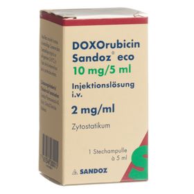 DOXORUBICIN Sandoz eco 10 mg/5ml SDO